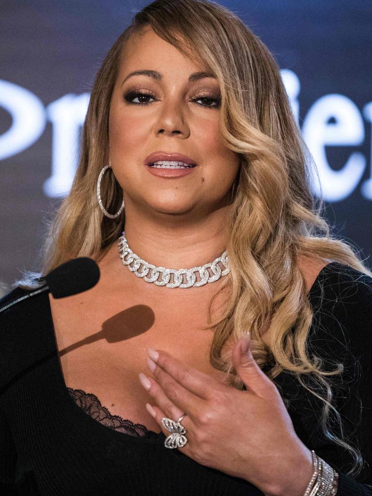 Mariah Carey lost her mother and sister on the same day this past weekend. Picture: AFP PHOTO / JACK GUEZ