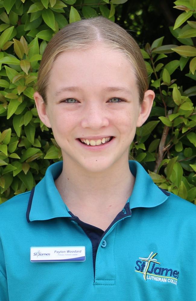 Payton plays netball, is in choir and dance at St James. She wants to be a dancer or teacher when she grows up.