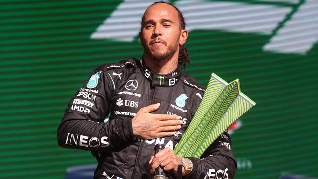 The Hamilton-Mercedes era is over. (Photo by Lars Baron / POOL / AFP)