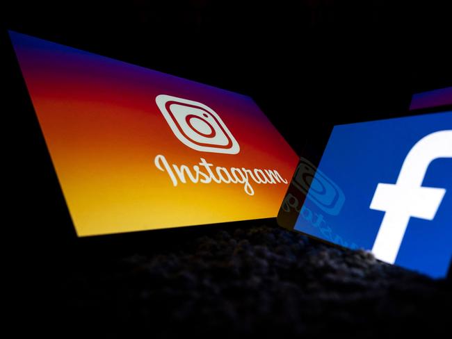 Meta owns Facebook and Instagram as well as WhatsApp. Picture: AFP