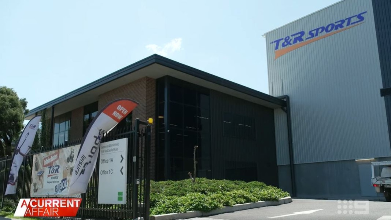 T &amp; R Sports International has collapsed owing millions of dollars to its customers (9News).