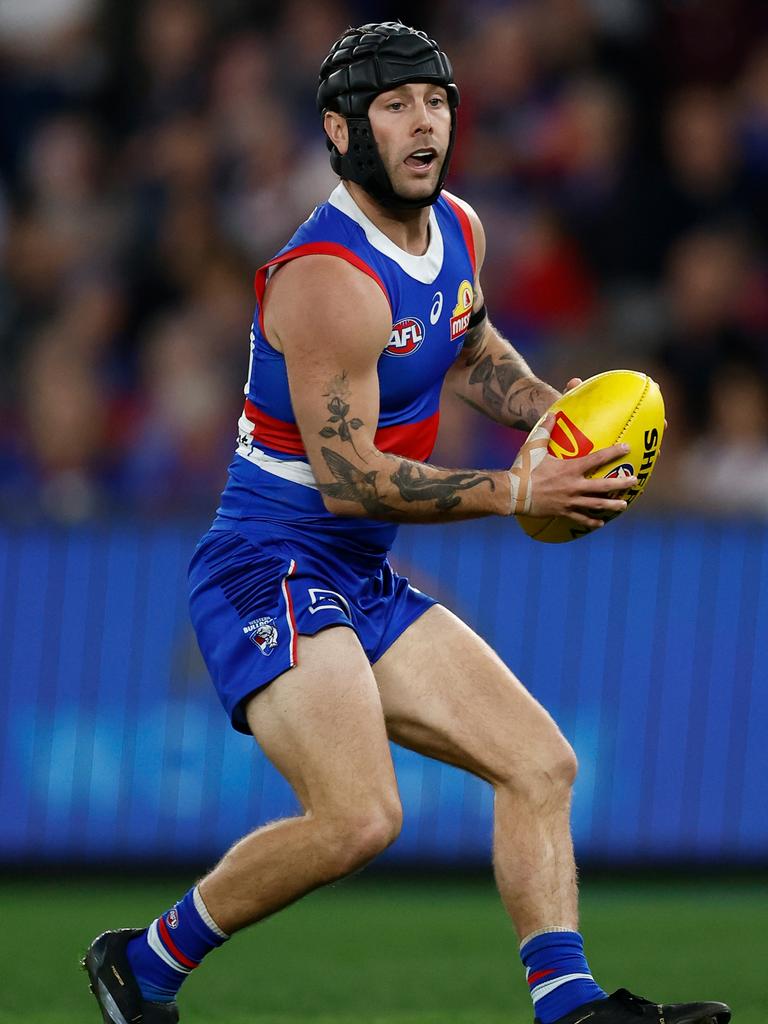 Would Caleb Daniel find a new home if he were to request a trade? Picture: Michael Willson/AFL Photos via Getty Images.