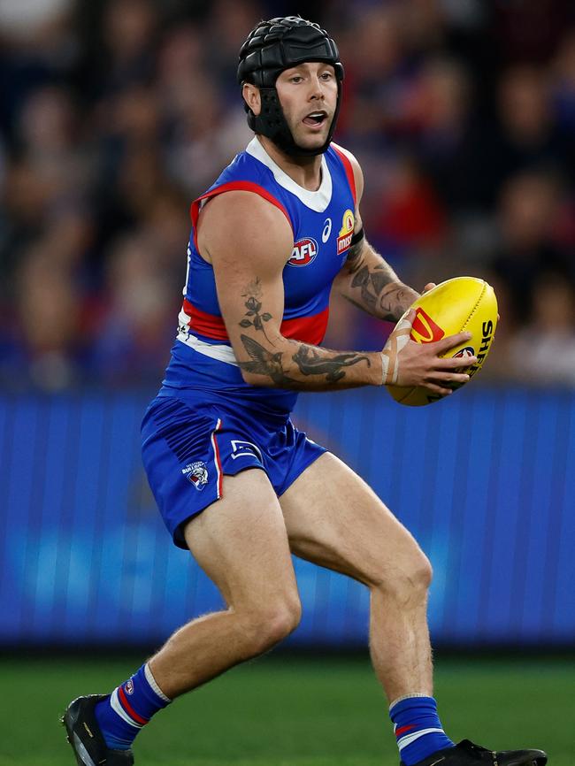 Would Caleb Daniel find a new home if he were to request a trade? Picture: Michael Willson/AFL Photos via Getty Images.