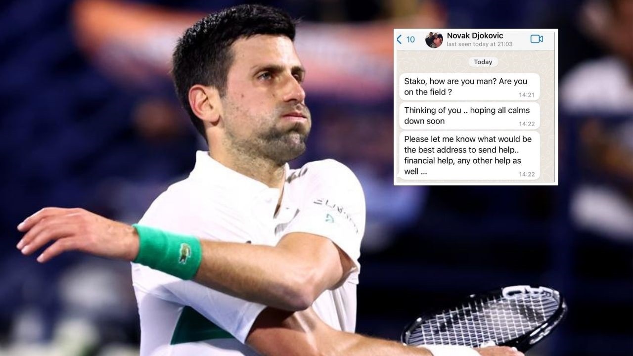 Novak Djokovic showed his true class.