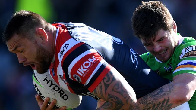 Roosters enforcer Jared Waerea-Hargreaves was an Australian U/19 representative. Picture: AAP