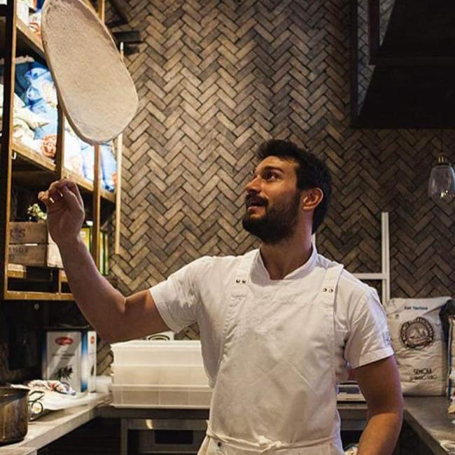 Head chef at The Pizza Garden, Franceso Buonomo.