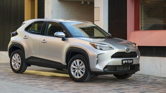 Some vehicles, such as the Toyota Yaris Cross GX, are retaining their value. Picture: Supplied.