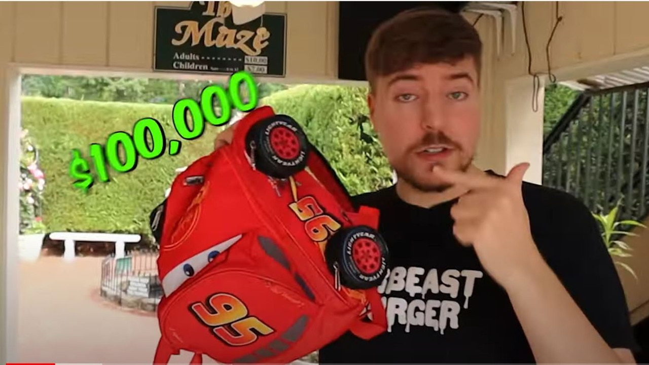 YouTube superstar Mr Beast. Picture: YouTube.