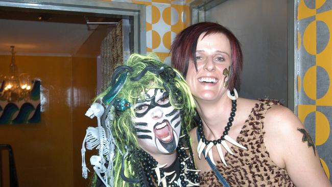 Mikyla Gilbert and Ang Clifford at Sugar nightclub for Paul Adair’s 40th birthday party.