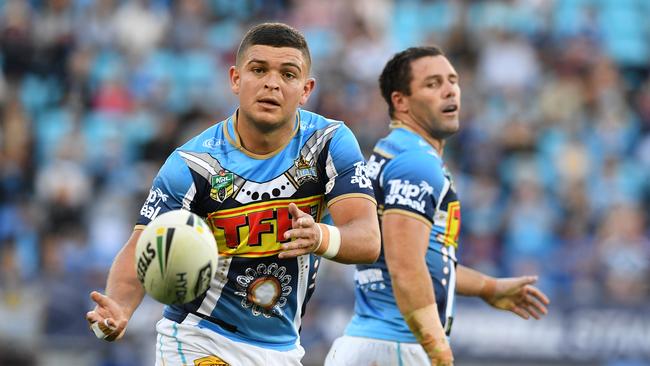 Ash Taylor will face off with Daly Cherry-Evans on Friday night. (AAP Image/Dave Hunt)