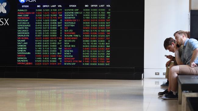 The ASX 200 has slumped to a new seven-week low, cracking the 200-day moving average amid US political jitters.