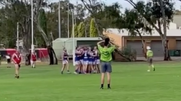 Central United celebrates after Addison's meaningful goal. Picture: Supplied