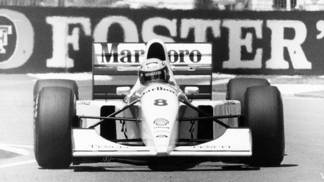 Ayrton Senna’s final win in Formula One was at the 1993 Australian Grand Prix