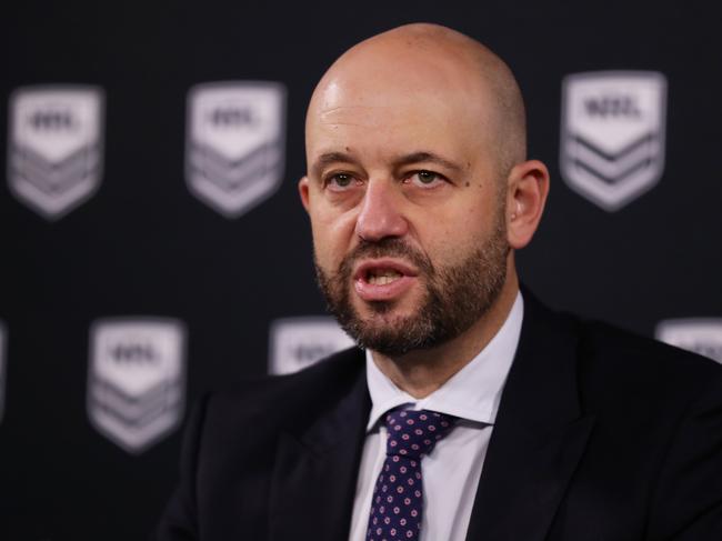 NRL CEO Todd Greenberg. Picture: Getty Images