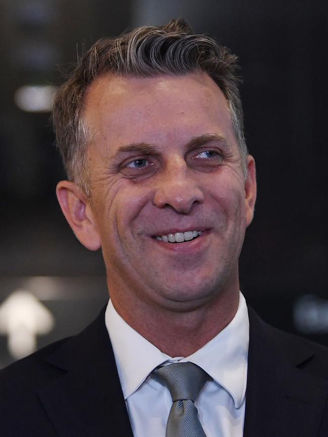 Transport and Infrastructure Minister Andrew Constance will spearhead an attack on Labor over their infrastructure plans. Picture: AAP Image/Dean Lewins