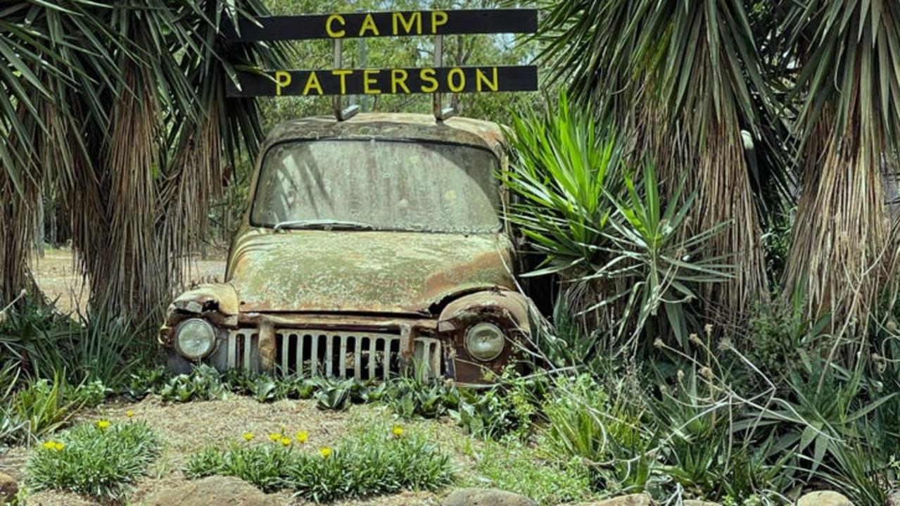 The entrance to Camp Paterson