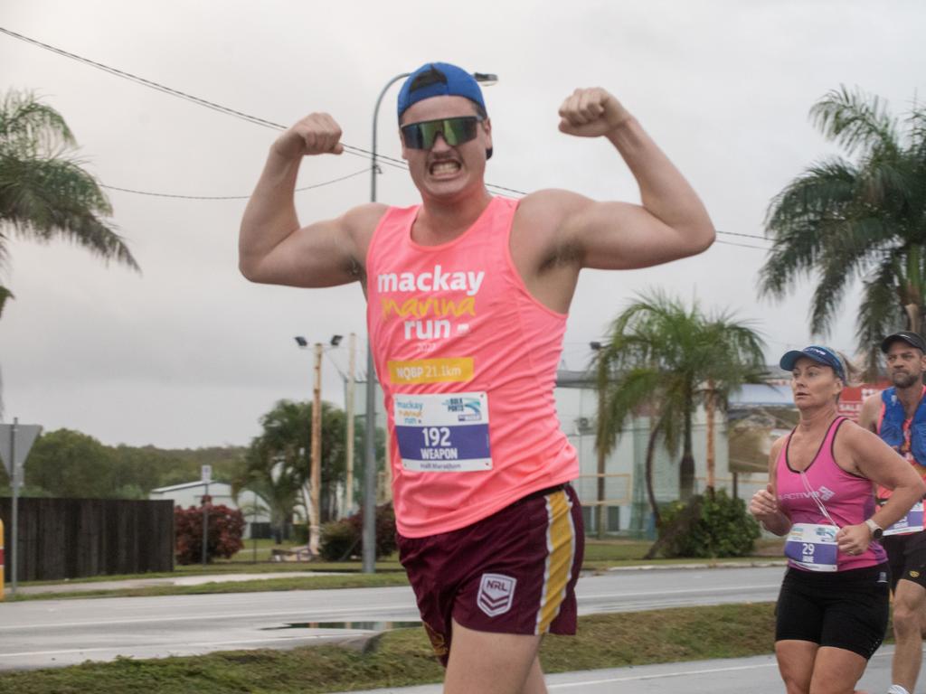 Henk Nekker at Mackay Marina Run Sunday 4 June 2023 Picture: Michaela Harlow
