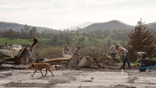 Team Rubicon in action. Picture: Nic Walker