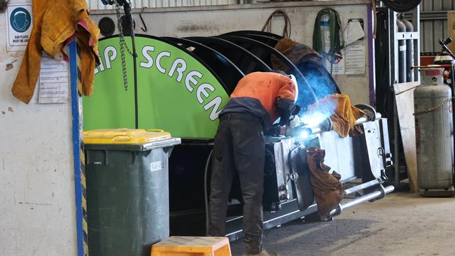 A Dubbo TAFE trainee at work. Picture: Supplied