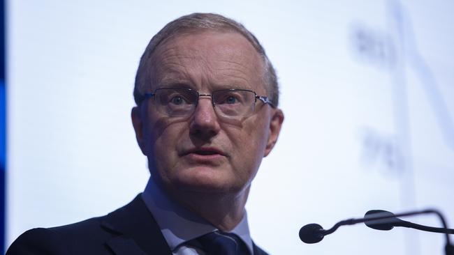 Governor Philip Lowe is due to announce the Reserve Bank Board’s next move on official interest rates on Tuesday. Picture: NCA NewsWire / Christian Gilles