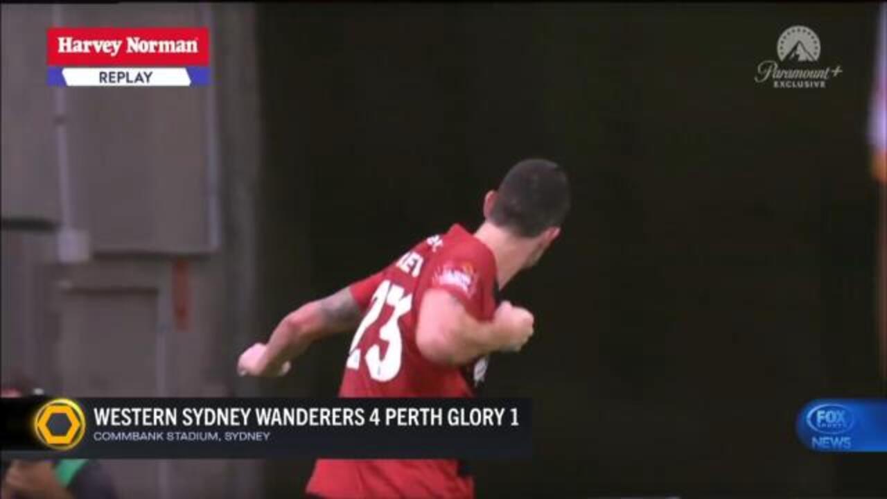 Wanderers smash Perth to move into 4th