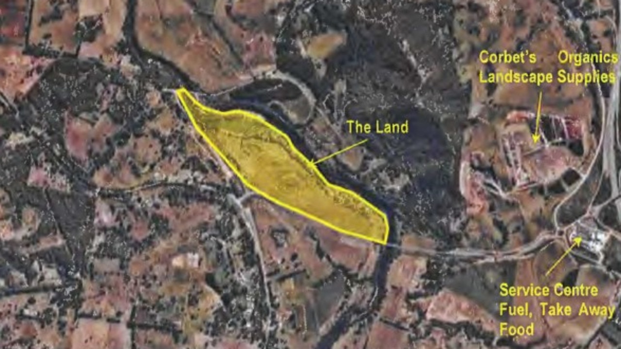 The proposed campground was to be located near the Traveston Puma Service Station and Traveston Crossing Rd.