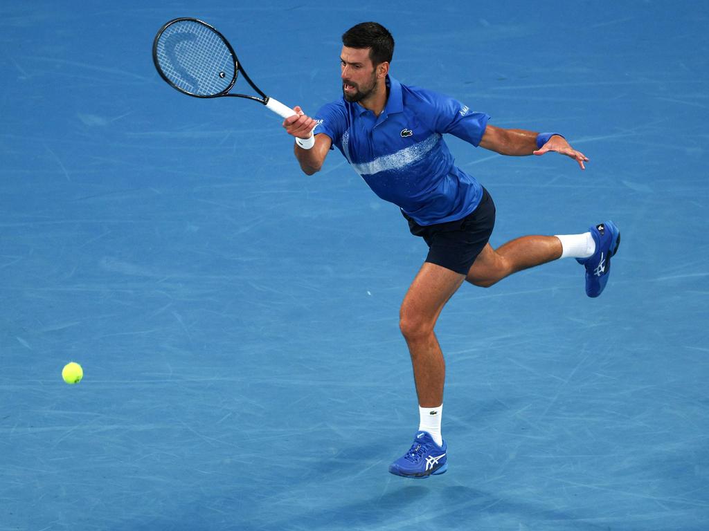 Rod Laver says Novak Djokovic looms as a potential party pooper.