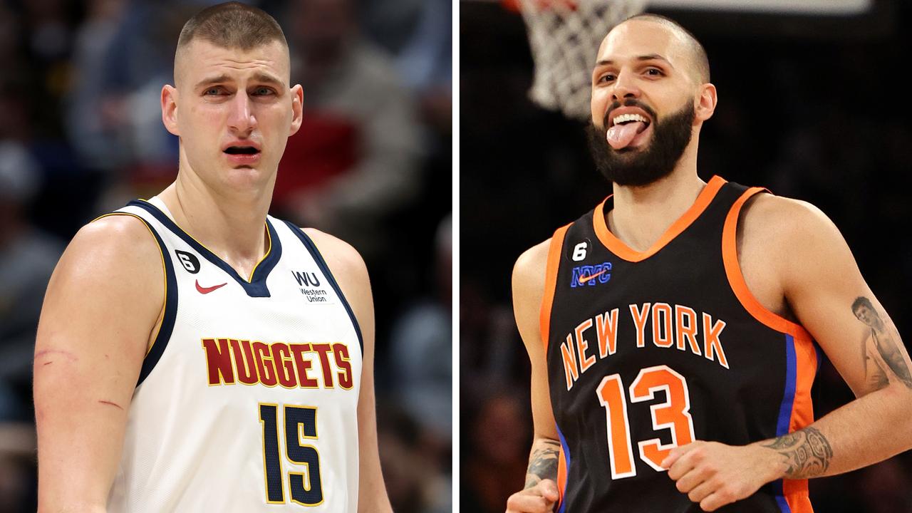 Nikola Jokic and Evan Fournier.