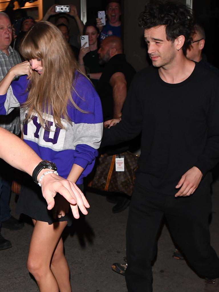 Taylor Swift and Matty Healy dated briefly. Picture: Robert Kamau/GC Images