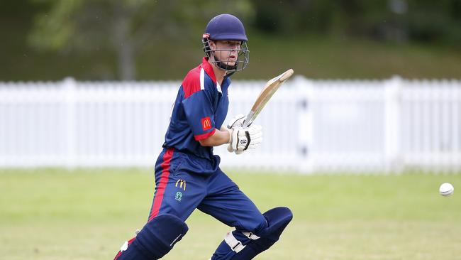 Cooper Pullen batting for Western. Picture: John Appleyard