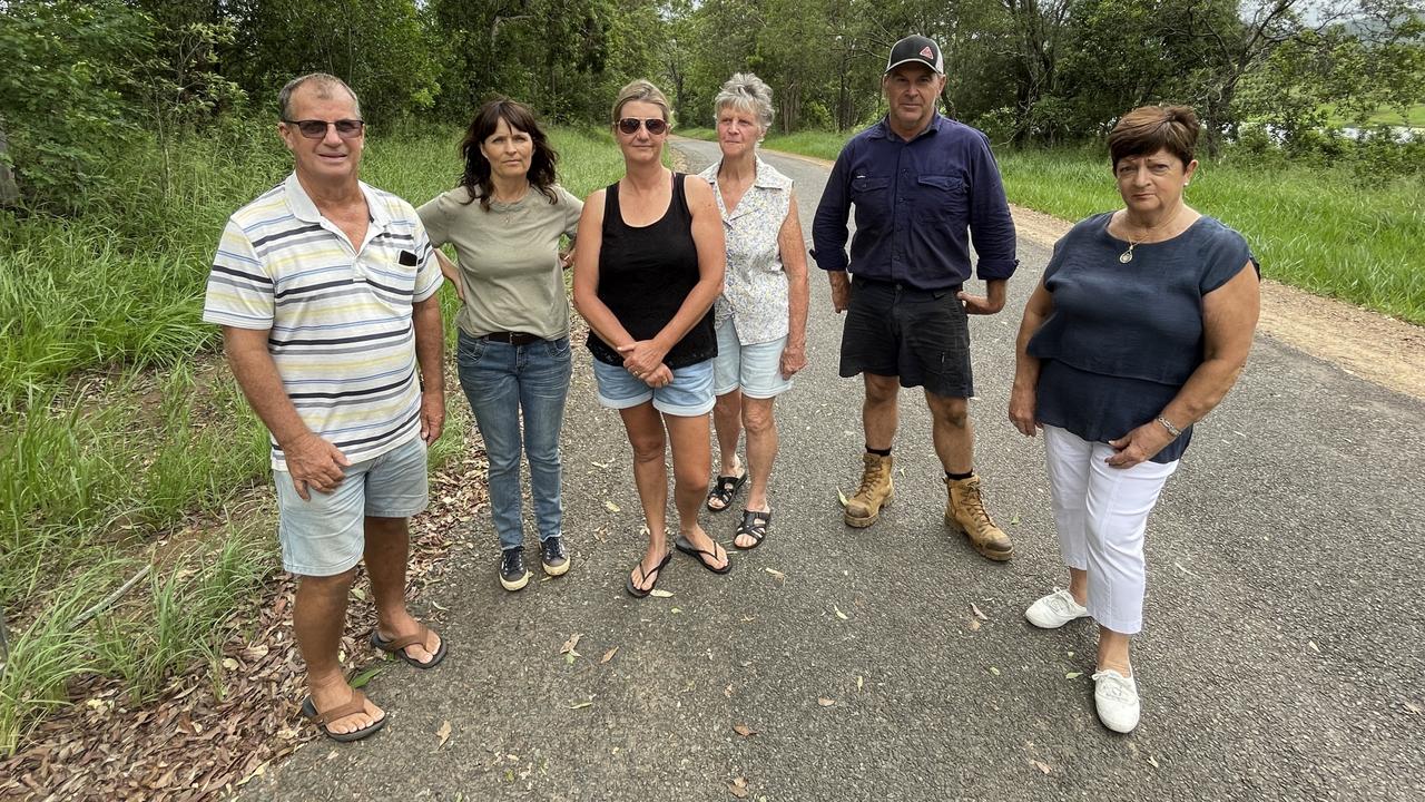 Cullinane Rd residents are demanding their road be maintained after years of navigating potholes, mini ravines, and bogging cars. Picture: Christine Schindler