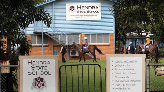 Hendra State School had the third lowest gross income of any school in north Brisbane. Picture: Glenn Barnes