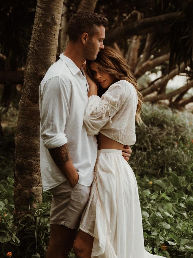 Jake Edwards and Sophie Guidolin go public with their romance in 2021. Source: Supplied