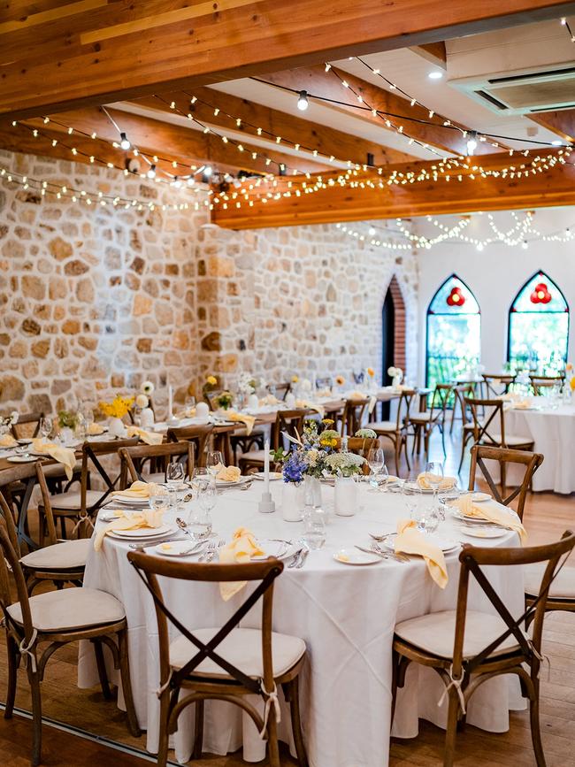 The Manor at Basket Range offers a range of catering options for couples to choose from. Picture: Supplied
