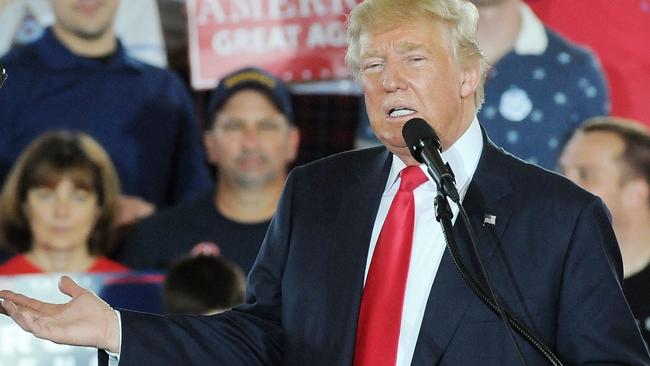 Republican presidential nominee Donald Trump has denied touching two women inappropriately. Picture: Gerardo Mora/Getty Images/AFP