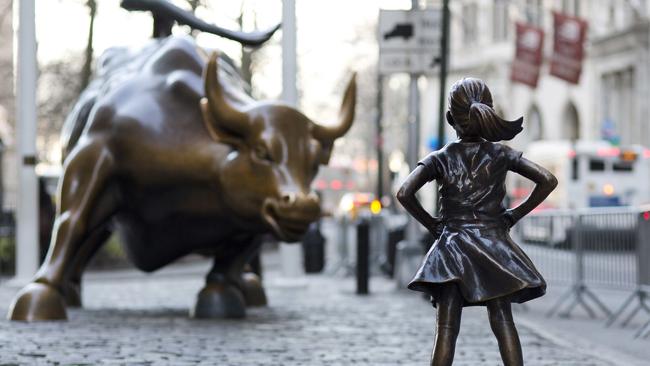 Wall Street’s bulls have been charging in recent years. Picture: AP/Mark Lennihan