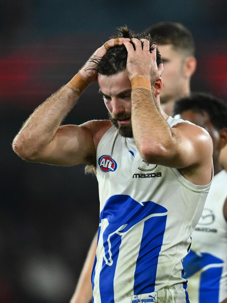 North Melbourne have seriously struggled since making a preliminary final in 2015. (Photo by Quinn Rooney/Getty Images)