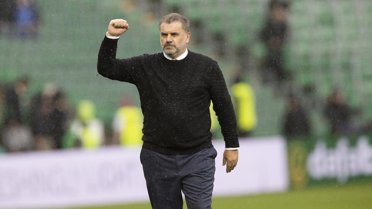 Celtic boss Ange Postecoglou has celebrated another win. Picture: Steve Welsh/Getty Images