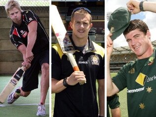 Which current and former VFL/AFL players could have been cricketers?