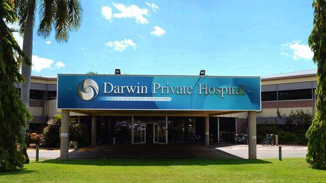 Darwin Private Hospital is operated by Healthscope. Picture: DPH