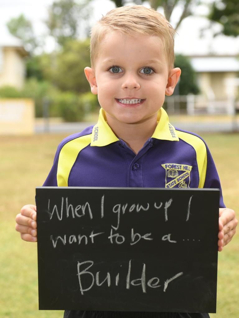 Forest HIll State School prep students for 2021. PHOTOS: Ali Kuchel