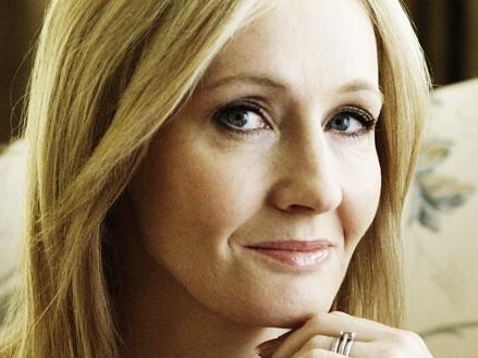 British author J K Rowling. (Pic Wall to Wall Media Ltd Photographer Andrew Montgomery)