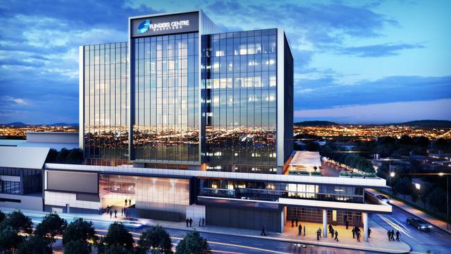 An artist's impression of the $55 million Flinders Centre in Bankstown.