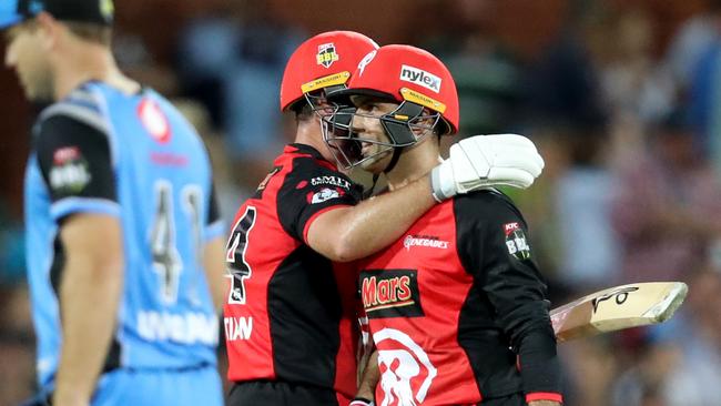 Renegades Dan Christian and Mohammad Nabi could provide a difference for SuperCoaches. Pic: AAP 