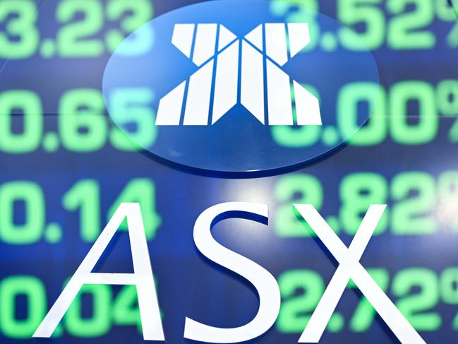 SYDNEY, AUSTRALIA - NewsWire Photos November 23, 2021: A multiple exposure photo showing Information boards at the Australian Securities Exchange, Sydney. Picture: NCA NewsWire / James Gourley