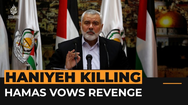 Who was Hamas political chief Ismail Haniyeh?