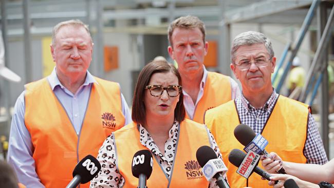 NSW Education Minister Sarah Mitchell says it is important schools ­reopen so that a ‘sense of normality’ could return to the devastated community. Picture: Adam Yip