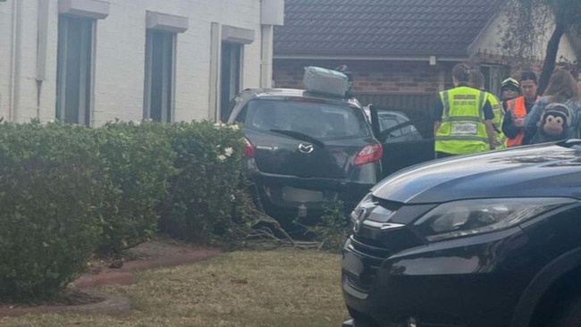 The incident happened outside the Wattle Grove Long Day Care Centre. Picture: 7News