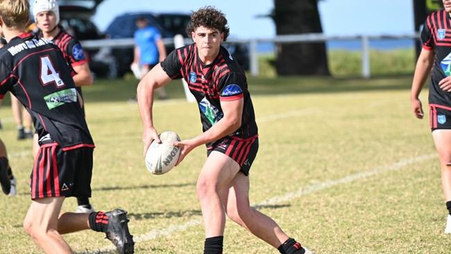 Taj Roberts of the Kiama Knights U18s. Picture: Stix Pics