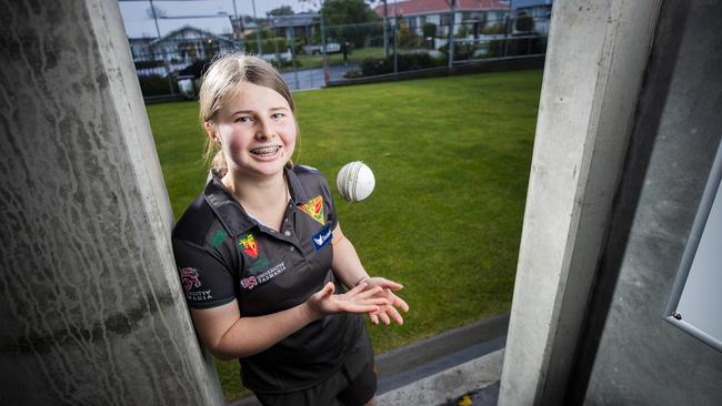 Amy Smith is eager to get stuck into training with the Tigers. Picture: RICHARD JUPE